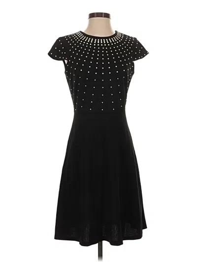 Pre-owned Karl Lagerfeld Cocktail Dress In Black