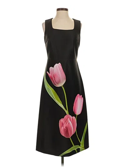 Pre-owned Karl Lagerfeld Cocktail Dress In Black