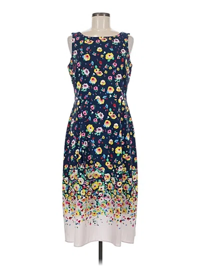 Pre-owned Karl Lagerfeld Cocktail Dress In Blue
