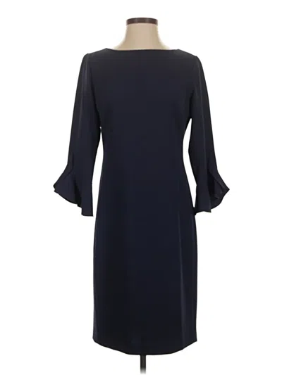 Pre-owned Karl Lagerfeld Cocktail Dress In Blue