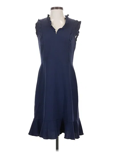 Pre-owned Karl Lagerfeld Cocktail Dress In Blue