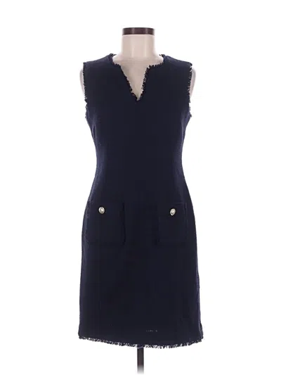Pre-owned Karl Lagerfeld Cocktail Dress In Blue