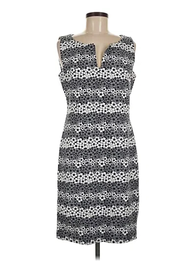 Pre-owned Karl Lagerfeld Cocktail Dress In Gray