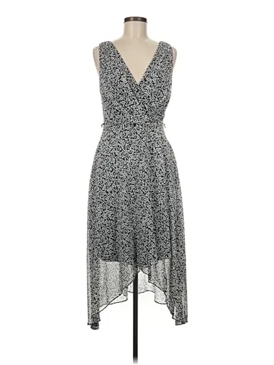 Pre-owned Karl Lagerfeld Cocktail Dress In Gray
