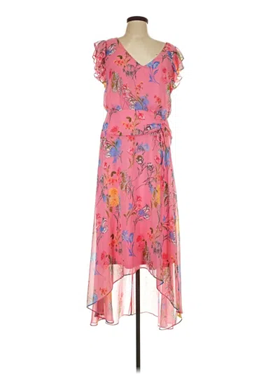Pre-owned Karl Lagerfeld Cocktail Dress In Pink