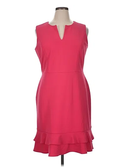 Pre-owned Karl Lagerfeld Cocktail Dress In Pink