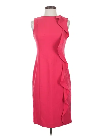 Pre-owned Karl Lagerfeld Cocktail Dress In Pink