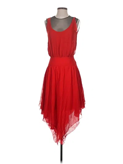 Pre-owned Karl Lagerfeld Cocktail Dress In Red