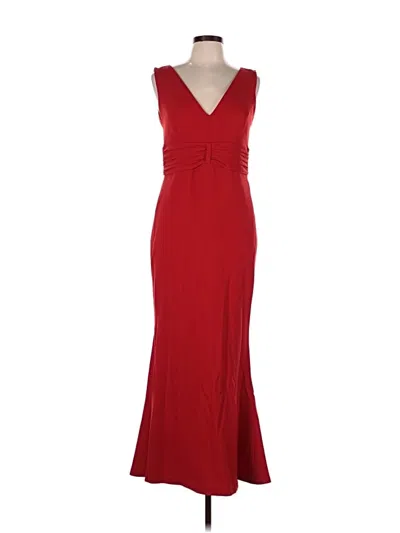 Pre-owned Karl Lagerfeld Cocktail Dress In Red
