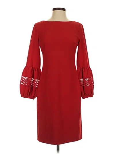 Pre-owned Karl Lagerfeld Cocktail Dress In Red