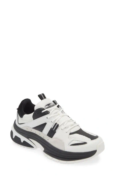 Karl Lagerfeld Colorblock Sneaker In White