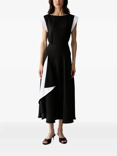 Karl Lagerfeld Colour-block Sleeveless Dress In Multi