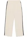 Karl Lagerfeld Colourblock Trousers In Neutrals