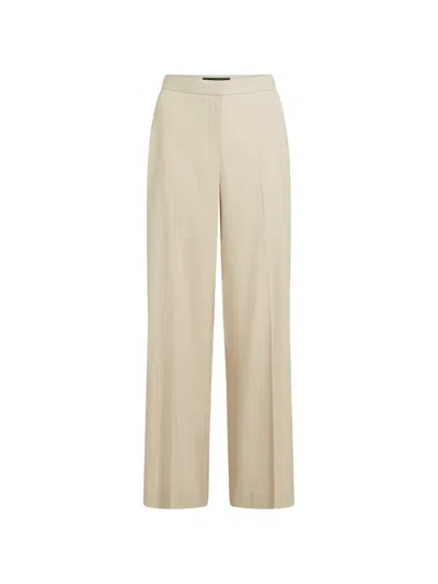 Karl Lagerfeld Concealed-fastening Trousers In Animal Print