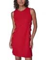 Karl Lagerfeld Contrast Bows Sheath Dress In Red