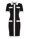 Karl Lagerfeld Polokleid Mit Kontrastpaspeln