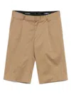 Karl Lagerfeld Cool Shorts In Brown