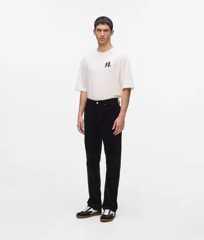 Karl Lagerfeld Corduroy Pants In Black