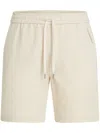 Karl Lagerfeld Cotton Bambula Shorts In Neutrals