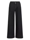 Karl Lagerfeld Mid-rise Wide-leg Jeans