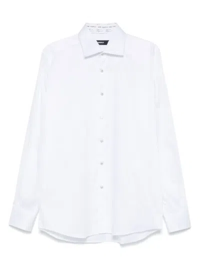 Karl Lagerfeld Cotton Shirt In White