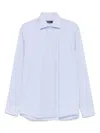 Karl Lagerfeld Cotton Shirt In Blue