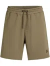 Karl Lagerfeld Cotton Shorts In Green