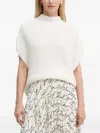 Karl Lagerfeld Cotton Sweater In White