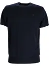 Karl Lagerfeld Karl Kameo Short-sleeved Sweatshirt In Blue