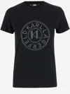 KARL LAGERFELD COTTON T-SHIRT WITH LOGO