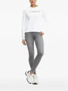 Karl Lagerfeld Crew-neck Sweatshirt In White