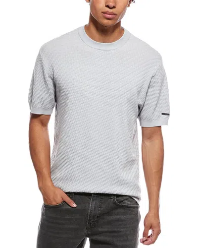 Karl Lagerfeld Crewneck Sweater In Gray