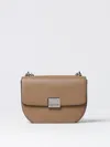Karl Lagerfeld K/forever Leather Crossbody Bag In Brown