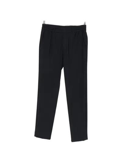 Karl Lagerfeld Crown Trousers In Blue