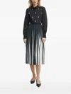 Karl Lagerfeld Crystal-embellished Shirt In Black