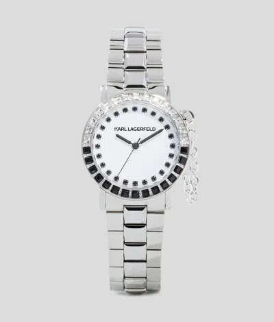 Karl Lagerfeld Crystal-embellished Watch