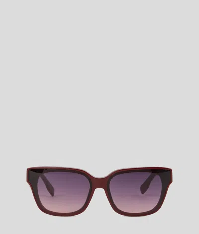 Karl Lagerfeld Cut-out Signature Sunglasses