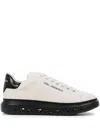 Karl Lagerfeld Cut-out-sole Sneakers In White
