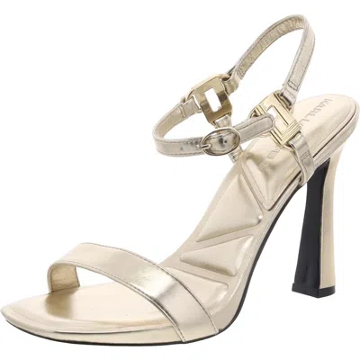 Karl Lagerfeld Cybil Womens Comfort Insole Square Toe Heels