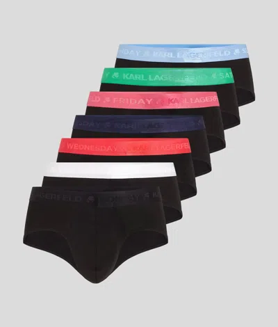 Karl Lagerfeld Days Of The Week Briefs - 7 Pack