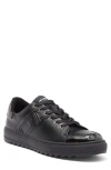 Karl Lagerfeld Debossed Logo Sneaker In Black