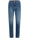 Karl Lagerfeld Denim Jean Pants Metal Logo Pocket
