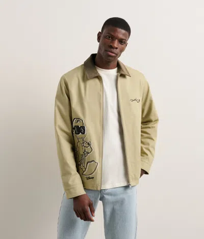 Karl Lagerfeld Disney X Kl Canvas Jacket In Gray
