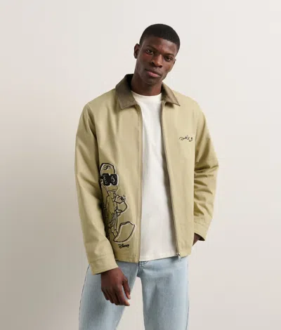 Karl Lagerfeld Disney X Kl Canvas Jacket In Neutral