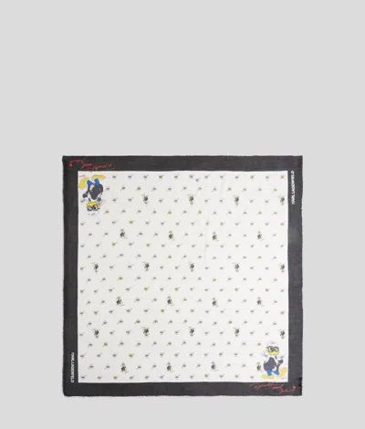 Karl Lagerfeld Disney X Kl Print Scarf