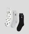 Karl Lagerfeld Disney X Kl Socken Mit Aufdruck – 3er-set In Multi