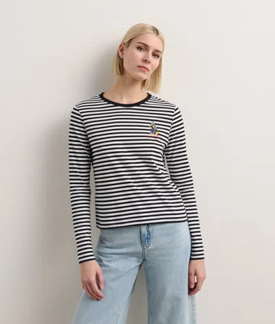 Karl Lagerfeld Disney X Kl Striped T-shirt
