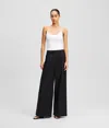 Karl Lagerfeld Double-pleated Wide-leg Pants
