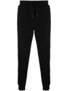 Karl Lagerfeld Ikonik Karl Tapered Track Pants In Black