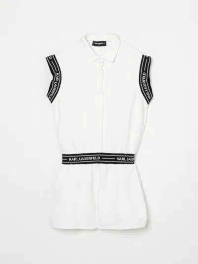 Karl Lagerfeld Dress  Kids Kids Color Ivory